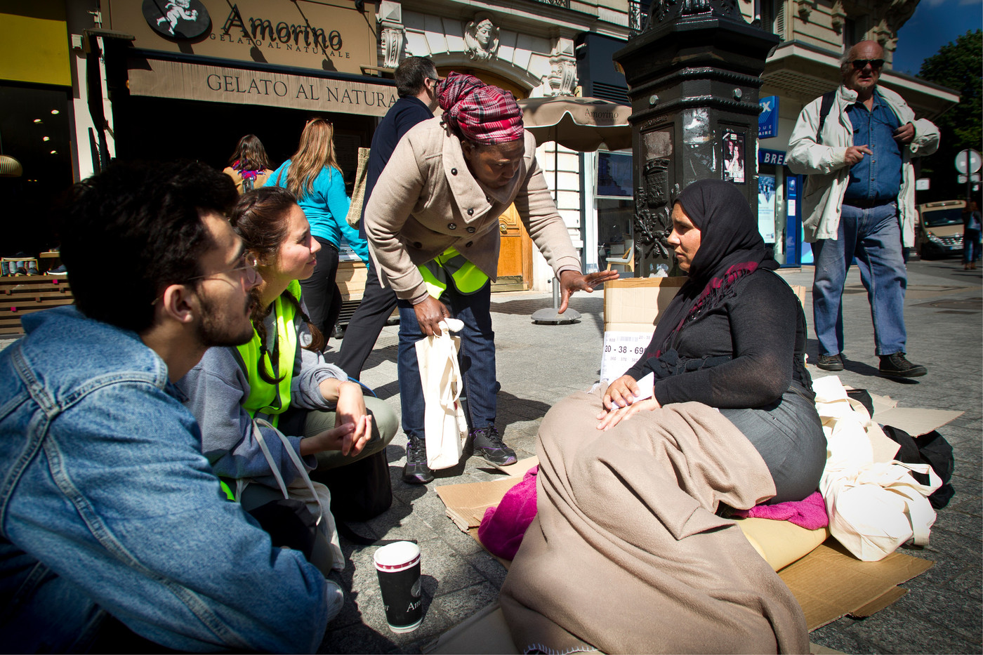 Les collaborateurs du Groupe MNH-nehs testent le projet porté par l’association ADSF