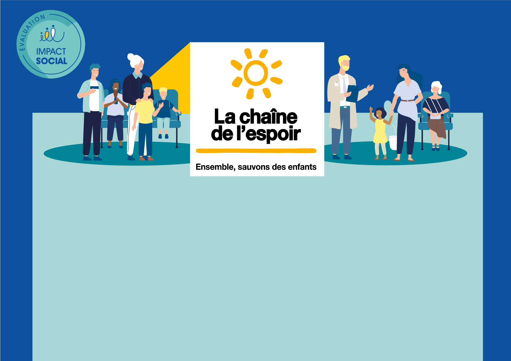 Infographie de l&rsquo;évaluation d&rsquo;impact social de la Chaîne de l&rsquo;Espoir