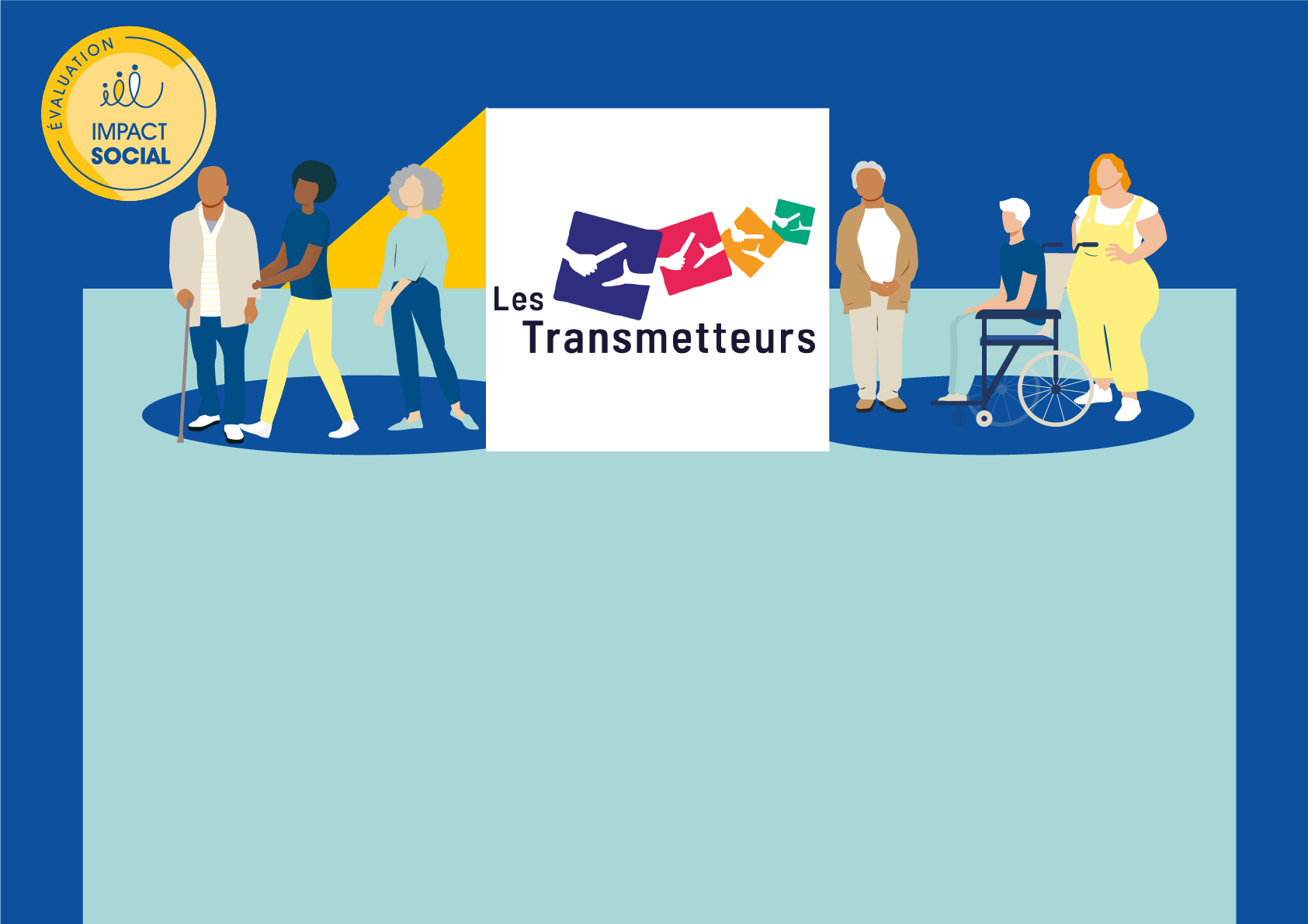 Infographie de l&rsquo;évaluation d&rsquo;impact social des Transmetteurs