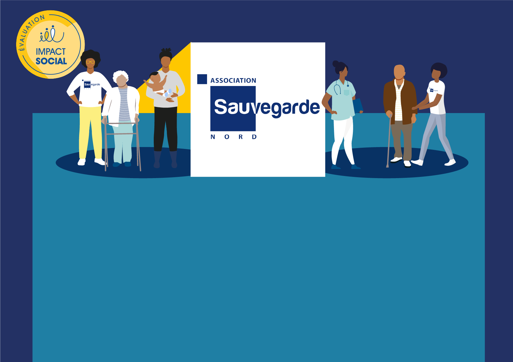 Infographie de l&rsquo;évaluation d&rsquo;impact social de la Sauvegarde du Nord