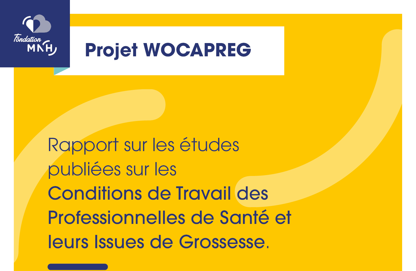 Rapport sur les études publiées sur les Conditions de Travail des Professionnelles de Santé et leurs Issues de Grossesse.