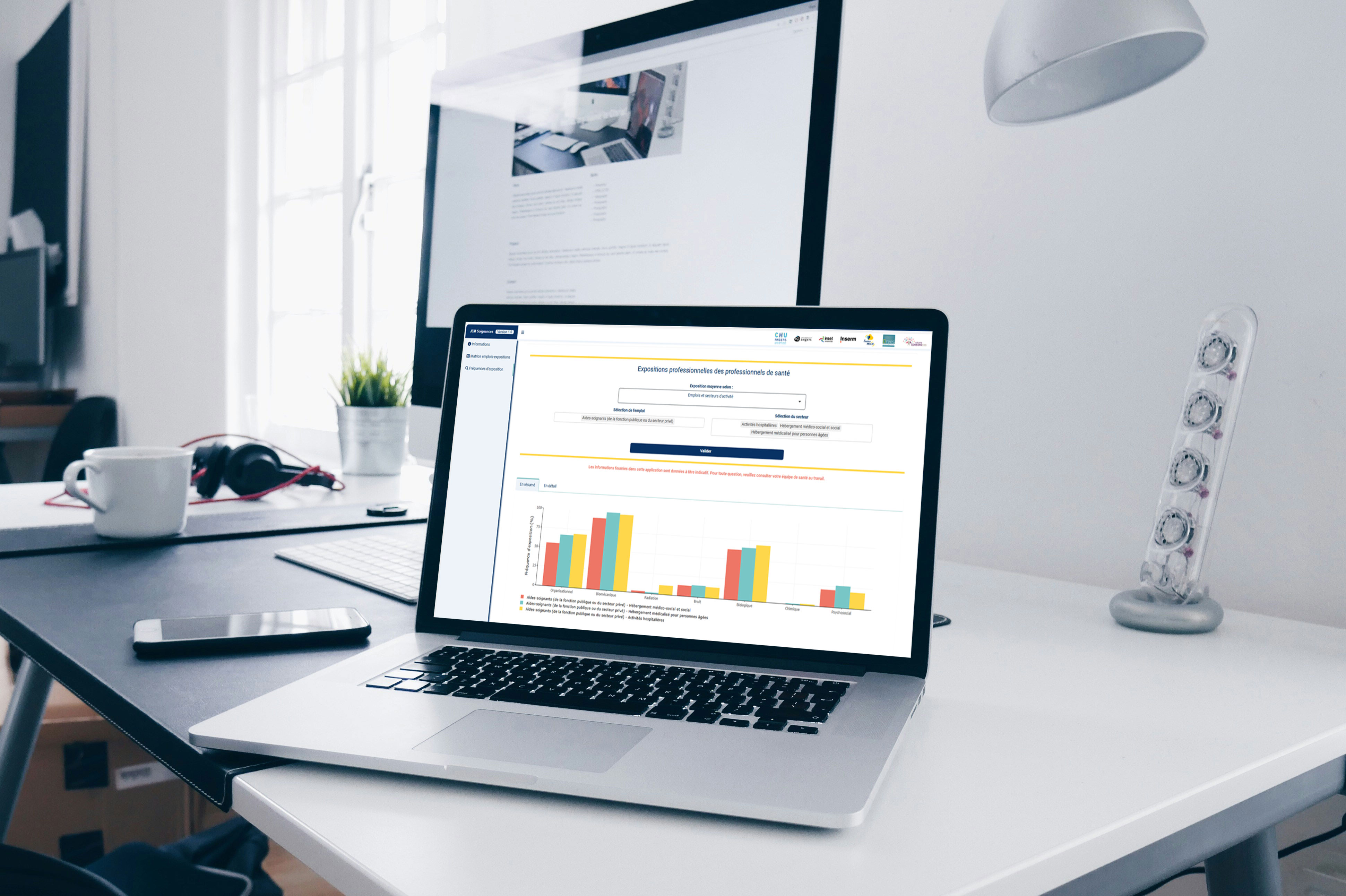 JEM Soignances : la matrice qui évalue et présente les exposomes des professionnels de santé, désormais accessible à tous