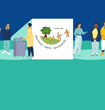 Infographie de l&rsquo;évaluation d&rsquo;impact social de Provence Verte Solidarités