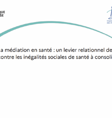Rapport interministériel Médiation en santé
